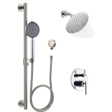 Adjustable 3-Way Shower Head/Handheld Showerhead Slide Bar Combo RV bathroom Slide Bar